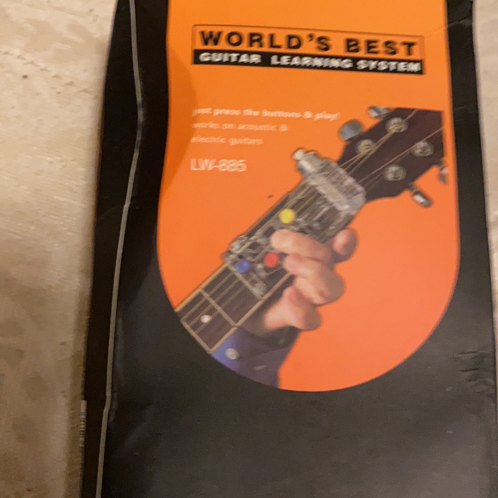 Guitar learning system